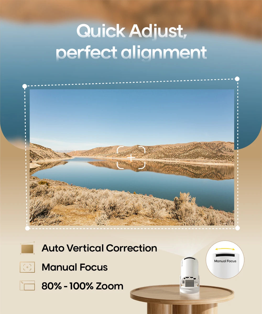 MAGCUBIC Projector HY300 PRO 8K Android Projetor